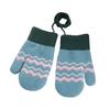 Korean Sweet Heart Children Kids Warm Gloves Winter Windproof Thicken Boys Girls Kids Cycling Mittens Cute Fashion Baby Gloves