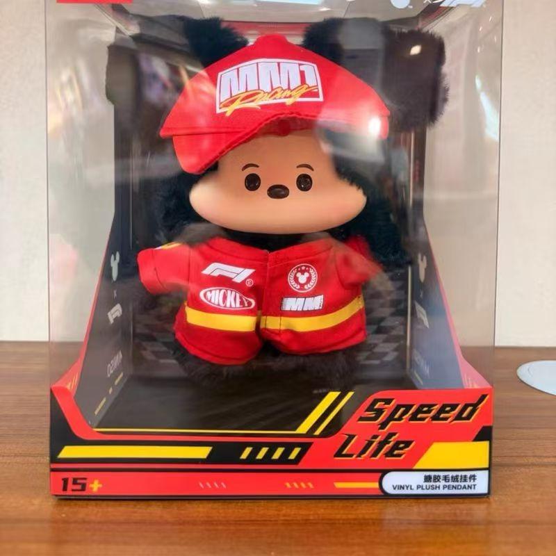 

Original Genuine Mickey Vinyl Plush Pendant Speed Life Mickey Dolls Collection Doll Plush Toys Birthday Gift