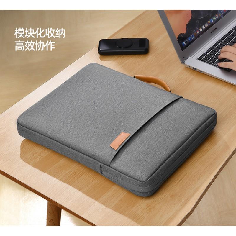 16 Inch Laptop Sleeve Bag Men Women - Shockproof Water Resistant Oxford Fabric Case With Air Cushion Protection