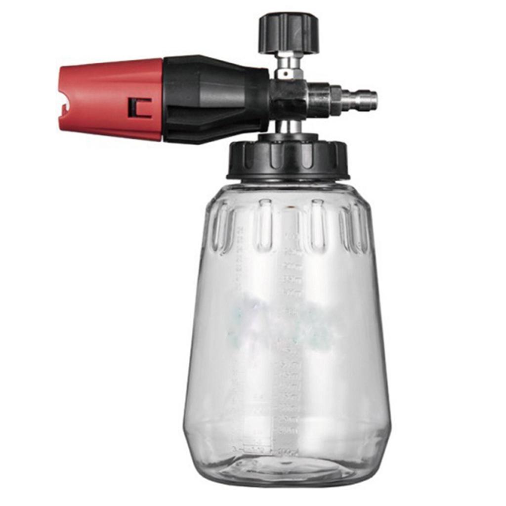 Professional Snow Foam Lance Washer Bottle 1000ml for Car Window Washing  transparent