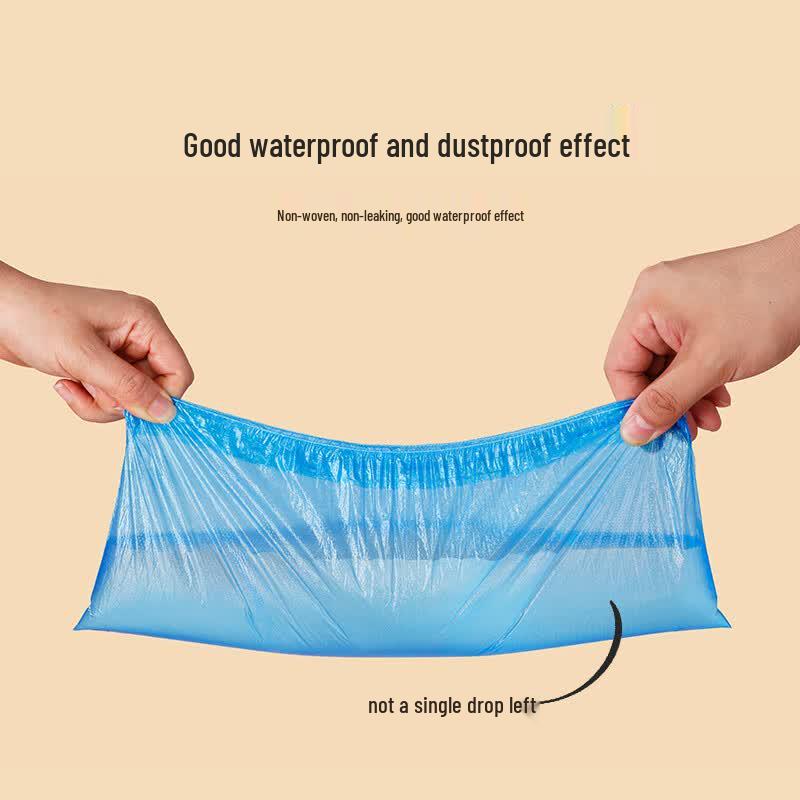 Youao Disposable PE Shoe Covers, 200 Count