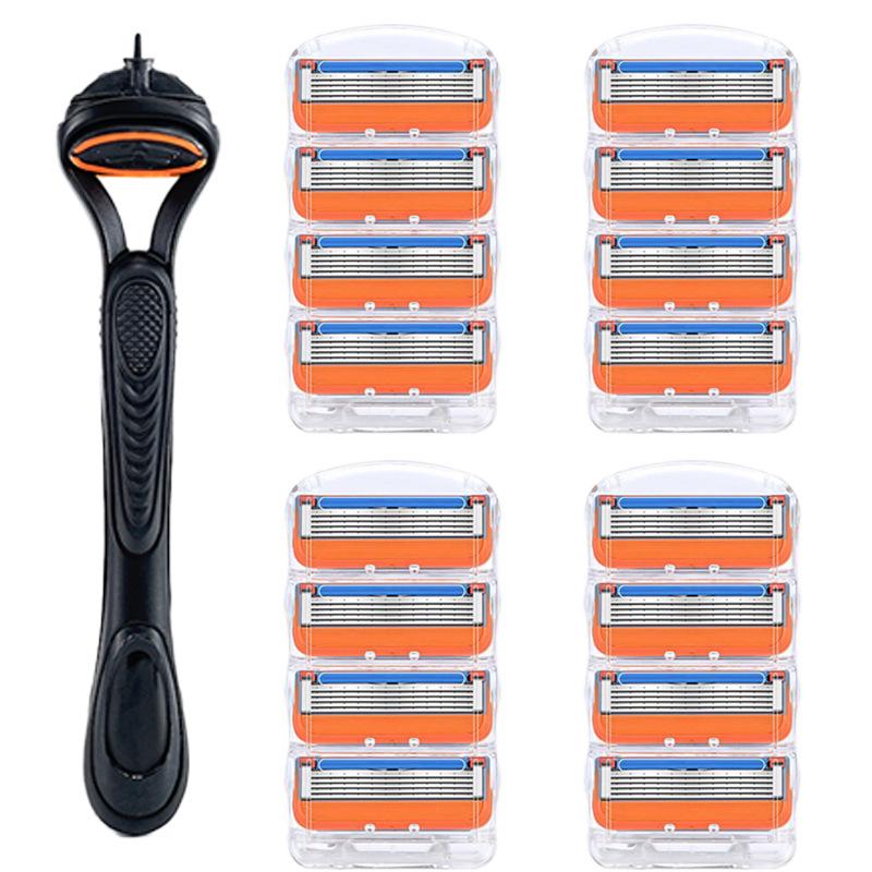 Men's Five-Layer Double-Sided Stainless Steel Razor