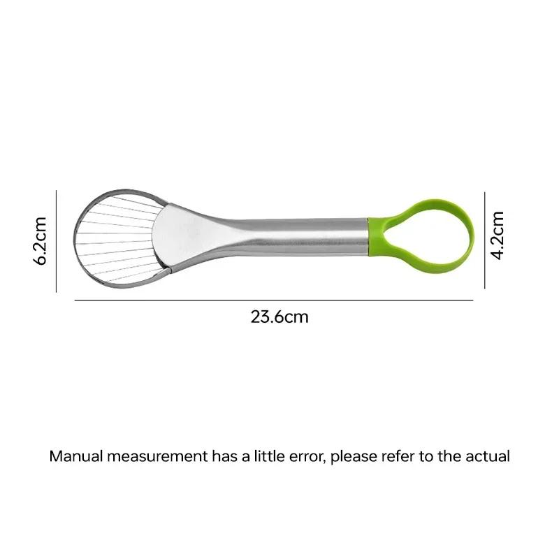 Avocadoschneider, 2-in-1, Edelstahl, Avocadoschneider, Schäler, Messer, Pitaya, Kiwi-Schneider, Schäler, Küchenhelfer, Obst- und Gemüsewerkzeuge