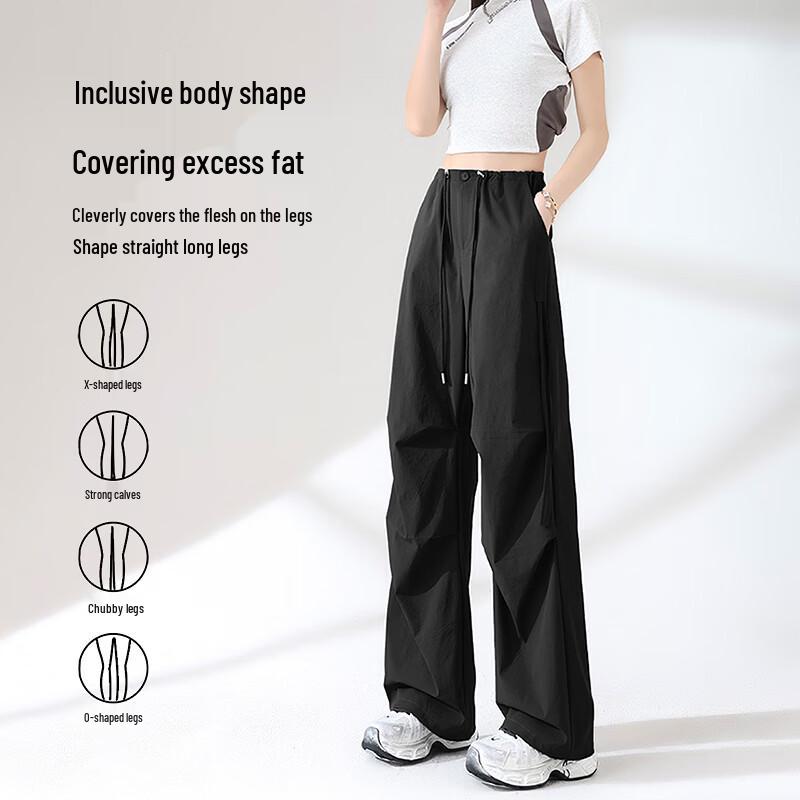 MJ STYLE Women's Straight-Leg Cargo Pants