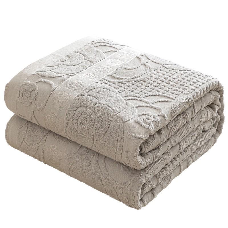 New Cotton Old-Fashioned Towel Blanket - Summer Quilt for Air Conditioning, Single To Full Size, Ideal As Gifts