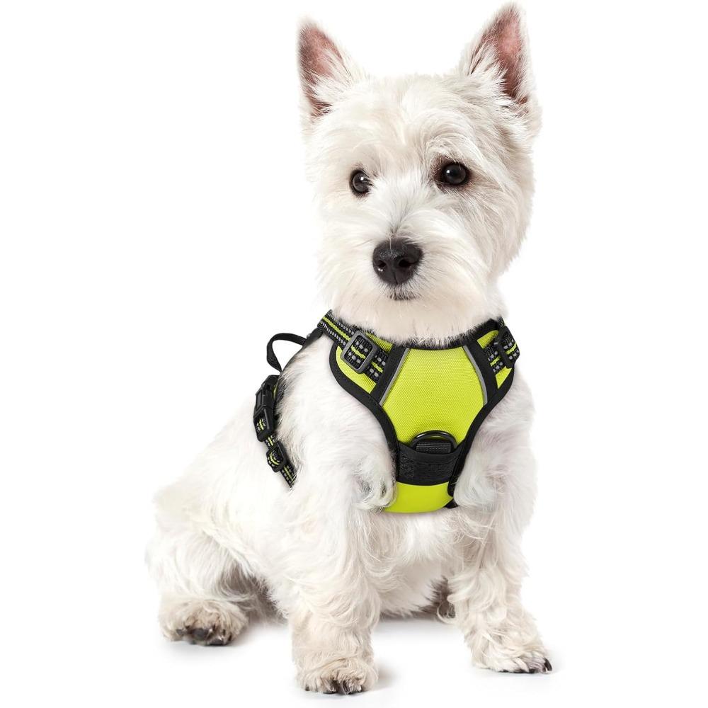 Dog harness, anti-pull, pet harness,  outdoor pet vest with 3M reflective strips, Oxford cloth material, suitable for small, medium and large dogs,