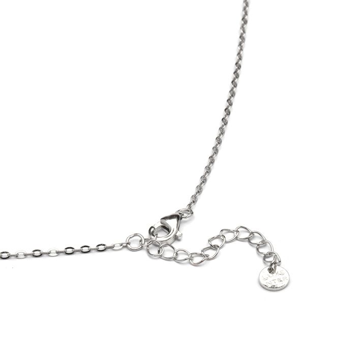 Collier - LUXENTER - Oris - Argent 925 - Zirconium - 42 cm + 3 cm d'extension