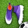 Men/Women's Football Boots Socks Professional Training Football Boots Young Children Football Shoes