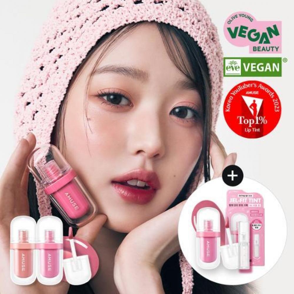 

Amuse [Эксклюзивное планирование Jang Won young PICK] Amuse Gel Fit Tint Planning Single Item + Mini Lip Puller Gift 07 Caramel