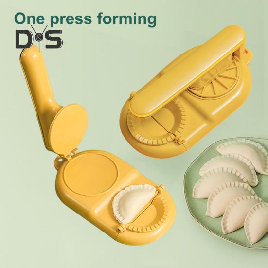 Výrobník knedlíků Přenosný multifunkční návod 2 v 1 pro rychlou výrobu knedlíků Empanada Výrobník knedlíků Lis na vaření v kuchyni