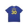 Nike Golden State Warriors Dri-Fit NBA Stephen Curry Short Sleeve T-Shirt Men Tops Blue 870775-496