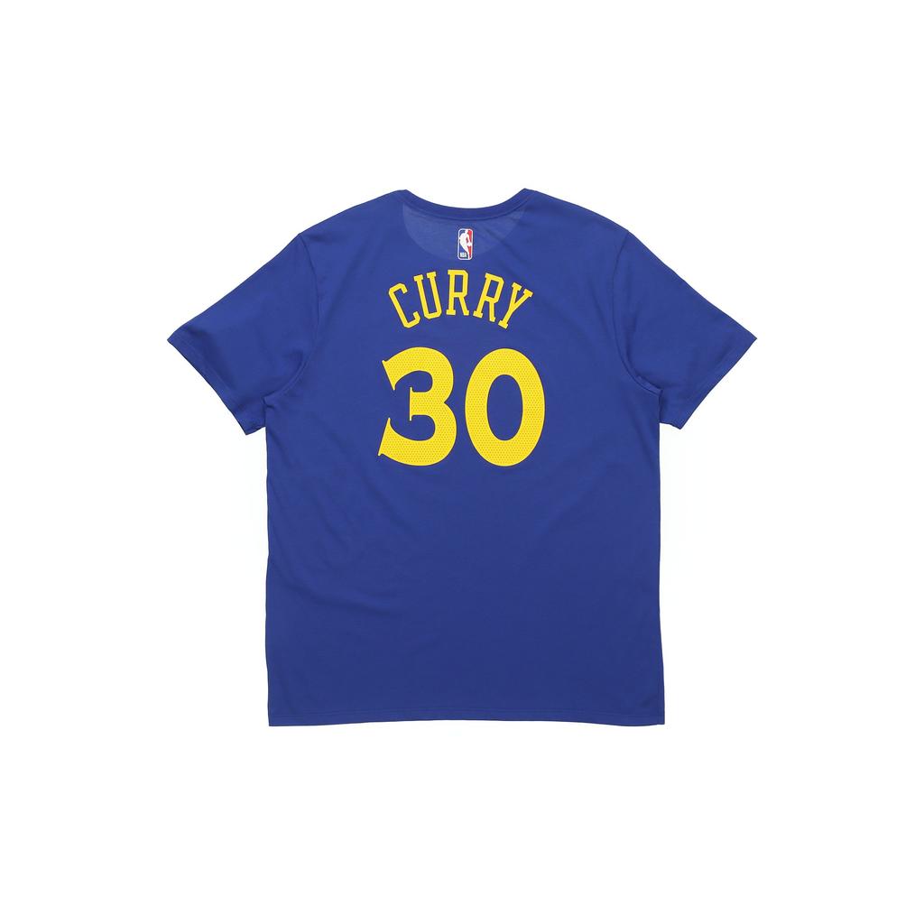 Nike Golden State Warriors Dri-Fit NBA Stephen Curry Short Sleeve T-Shirt Men Tops Blue 870775-496