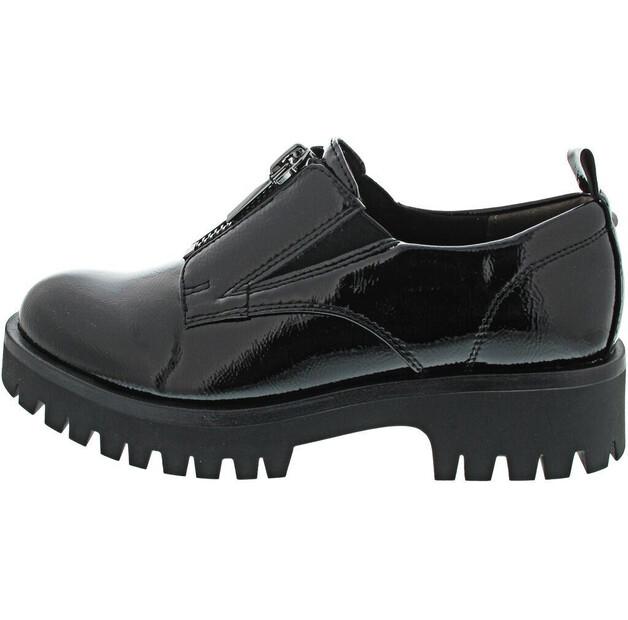 

Женские слипоны Tamaris Чёрные lack synthetik 40