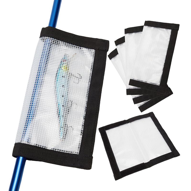 1Pc Clear Pvc Lure Fishing Hook Protective Wraps Cover Durable Fishing Hook Covers Case Portable Bait Fishing Tackle
