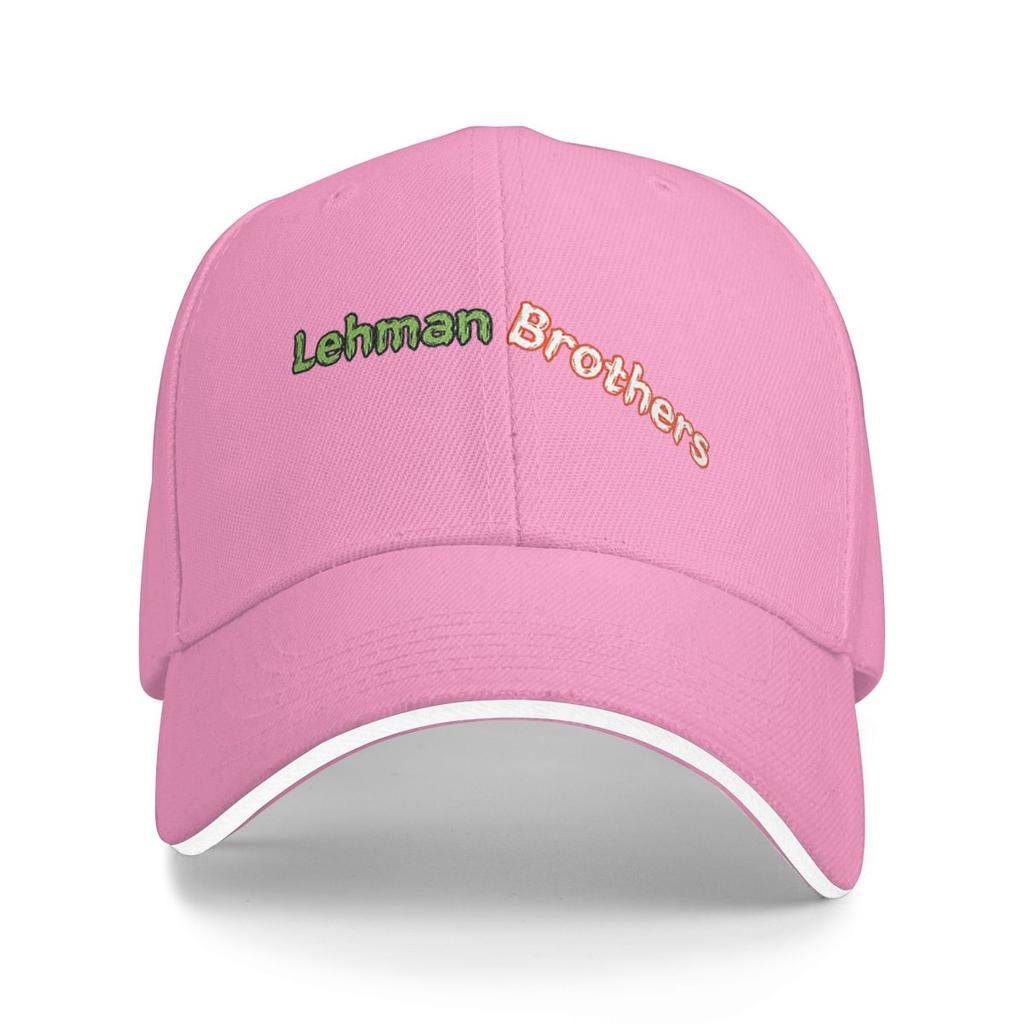Unisex Baseball Hats Lehman Brothers Logo Outdoor Streetwear Summer Sports Baseball Caps Hip Hop Cap Casquette Hats