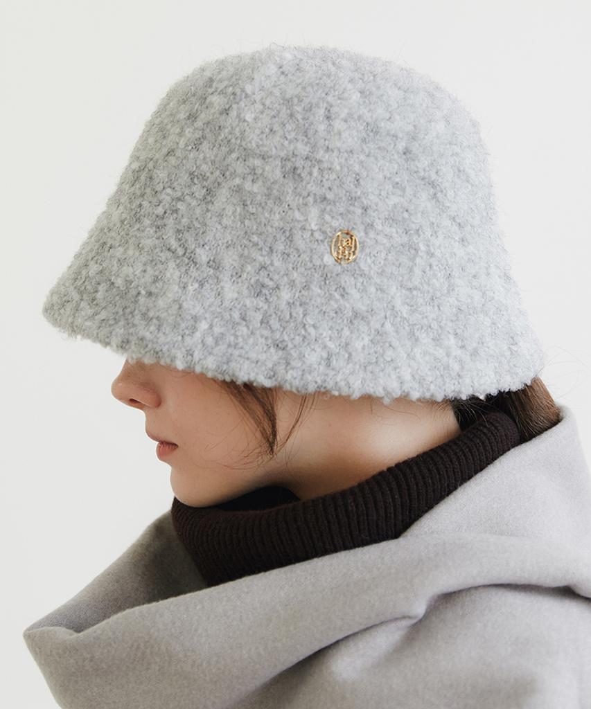 Hallen Soft Hairy Bucket Hat (C037_Grey)
