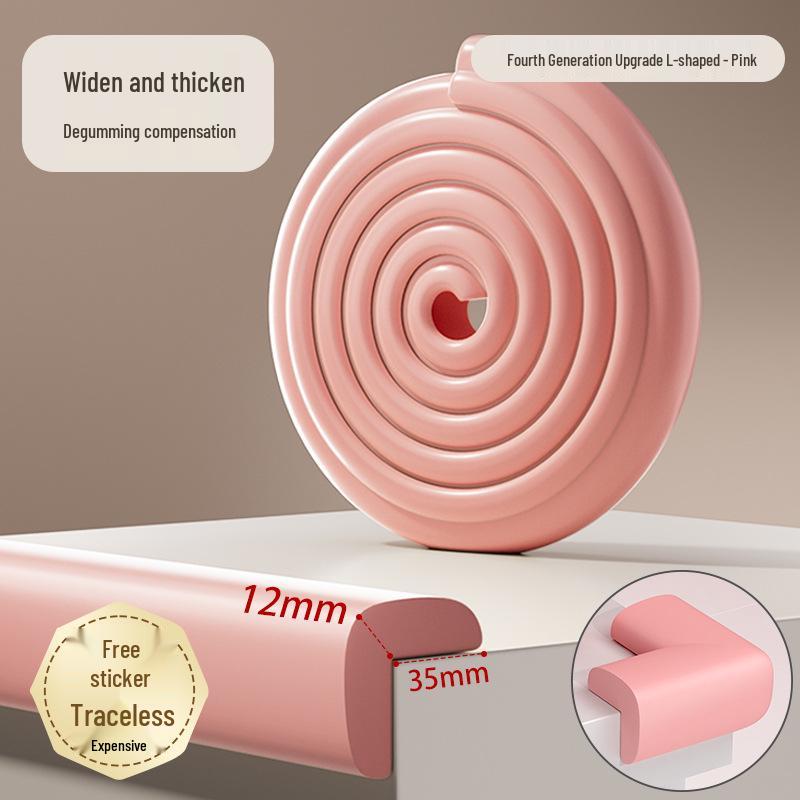 Children's Non-Toxic Soft Corner Guard - Eco-Friendly Anti-Collision Edge Protector for Tables and Walls