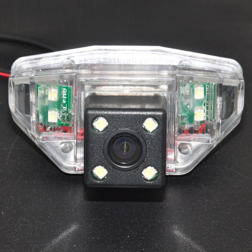 

Автомобильная резервная камера заднего вида CCD для Honda Accord 7 2003-2007 Pilot Civic Odyssey 4LED