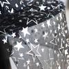 Fashionable Theme Event Hat Halloween Star Witch Hat, Mesh Veil Rose Feather Cone Adult Party Hats for Women, Gothic Costume Headwear, Cosplay