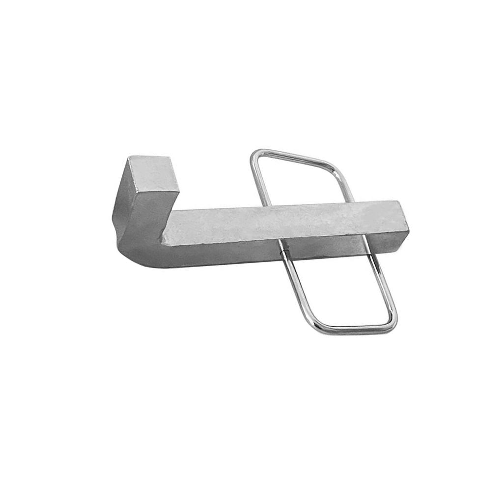2 PCS Premium Snap L-Pins Snap for Weight Distribution Hitches, 1/4” x 1 3/4” L-Pins with Integrated