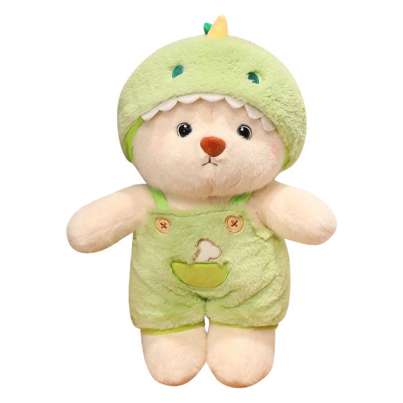 Transform Into A Bear Doll Plush Toy Cute Dressing And Hugging Bear Doll Rag Doll Gift