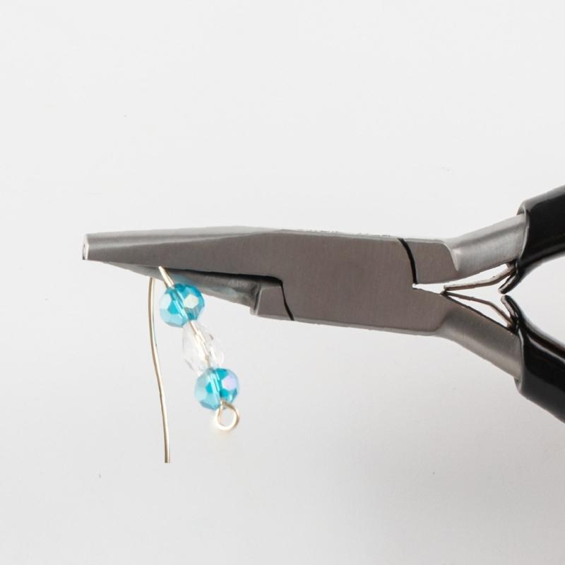 Stainless Steel Looping Pliers For Jewelry Making And DIY Crafts With Semi Grooved Design For Enhanced Grip