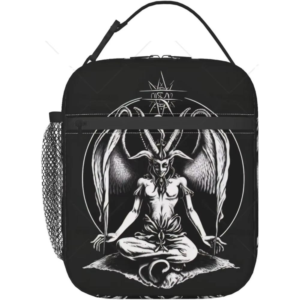 Mystical Moon Sun Lunch Bag Insulated Large Capacity Lunch Box for Women Men Reusable Portable Cooler Bag for Office Picnic