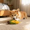 Indoor Play Toys for Pets Plush Corn Dog Toy, Squeaky Stuffed Chew Soft Teething Dogs Puppy Toy Small To Medium Pet Aggressive Chewers
