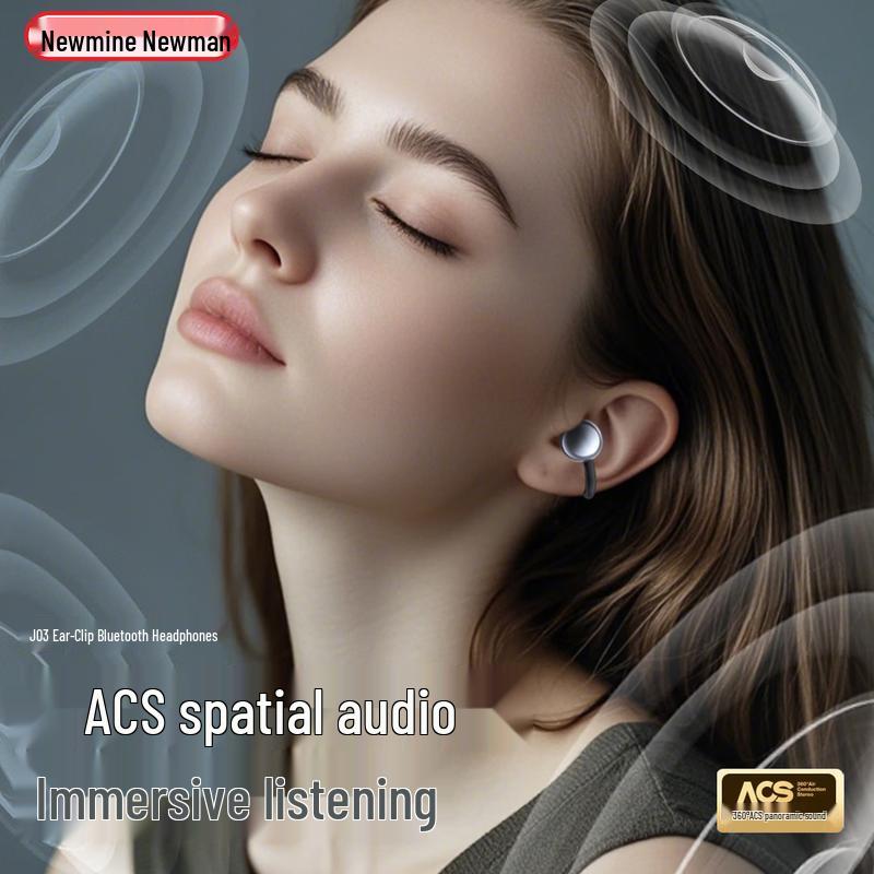 Newman J03 Open-Ear Clip-on Bluetooth Headset