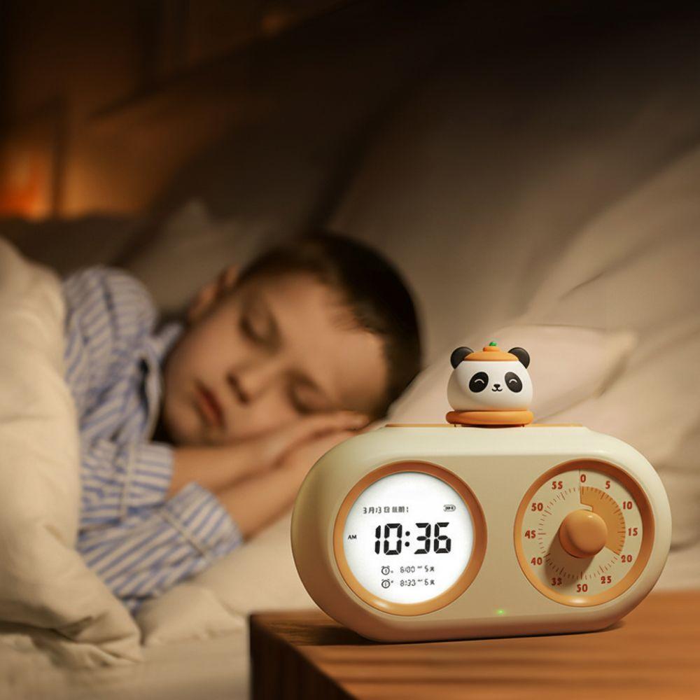 Dual Screen Time Manager Multi Functional Visual Timer New Alarm Clock Student Time Management