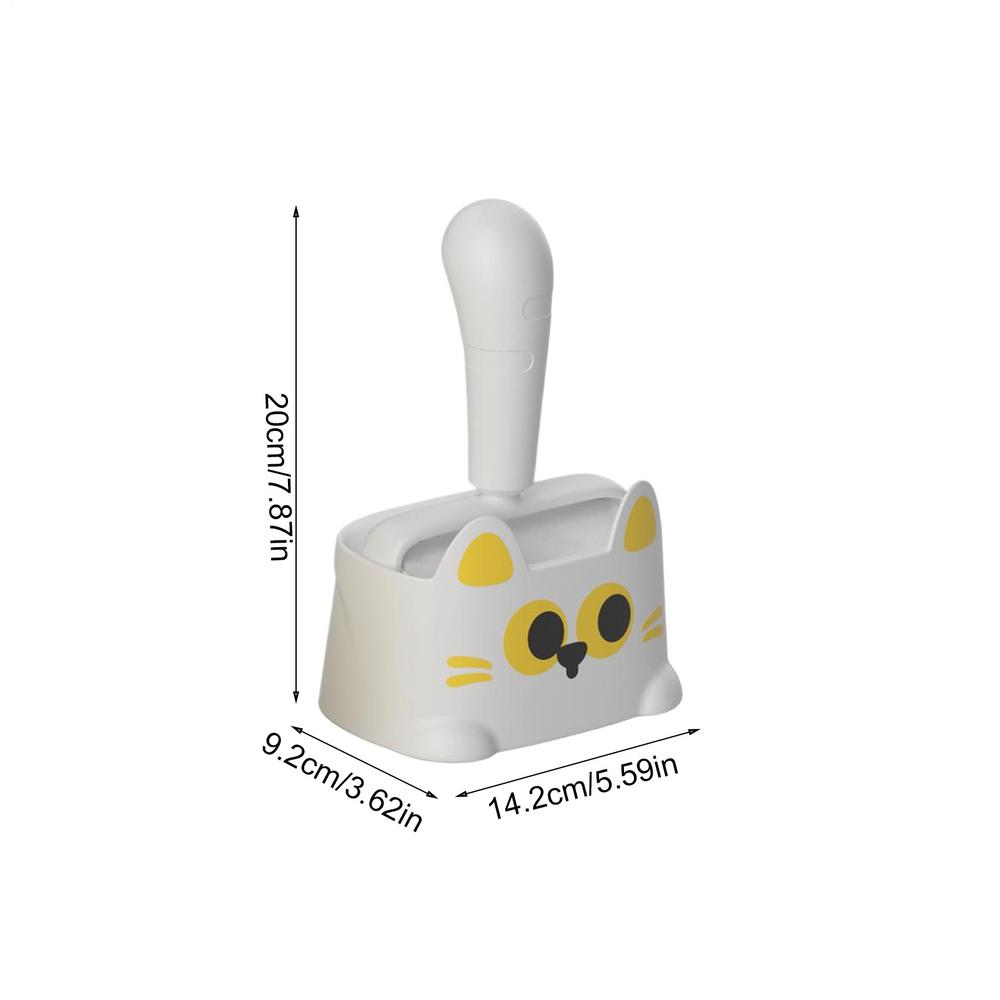 Fusselrolle für Kleidung Wiederverwendbare Reinigungsutensilien Fusselrollen für Tierhaare Extra klebrig für Katze Hund Tierhaare Sofa Teppich