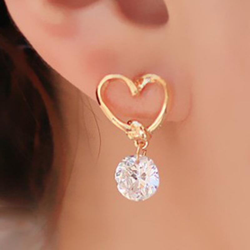 E692 Yiwu, Fashion Temperament Jewelry, Love Stud Earrings.