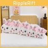 Rabbit Long Plush Toy With Bow And Embroidery Design For Kids Girls Sleep Gift