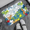 Mouse Entry Door Floor Mat Festive Decorations Carpet Bathroom Anti-slip Mat Entrance Doormat