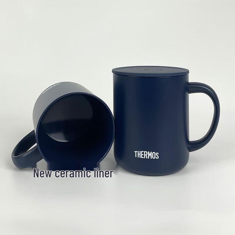 THERMOS TJDG-420 Ceramic Coated Desktop Mug
