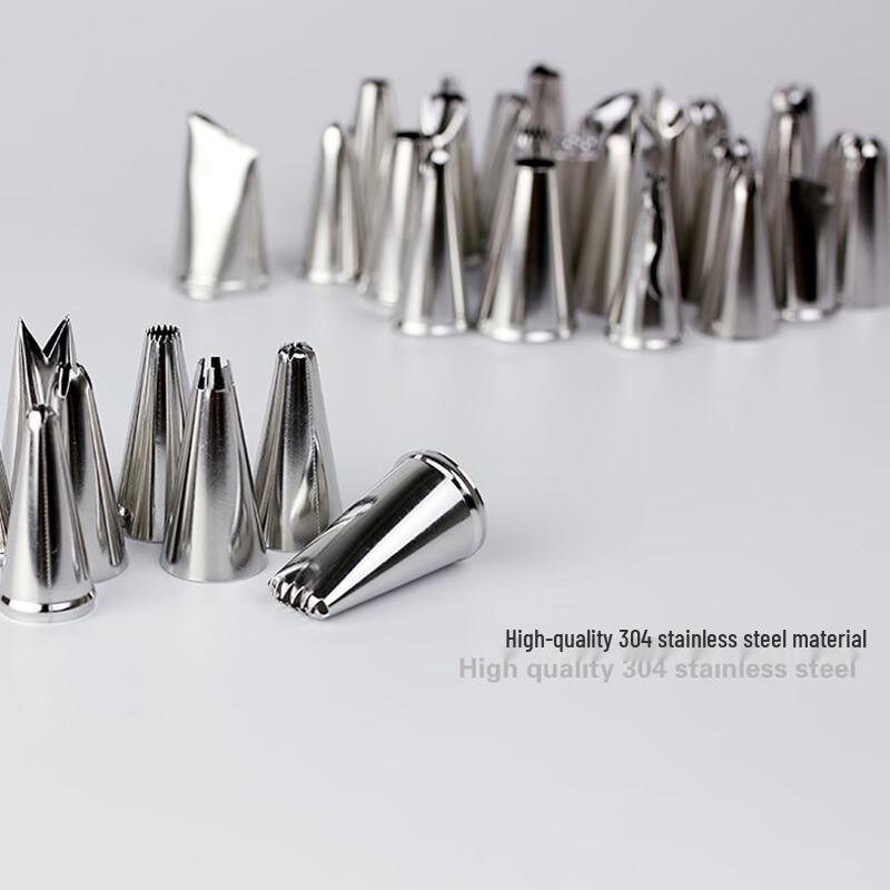 Draymond 11-Piece Cake Decorating Piping Nozzle Set
