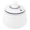 TOKI1919 Ocean Tableware, Reinforced Porcelain Cafe Sugar Pot, 180ml, Approx. 7 X 8cm Diameter, French Style, Hotel/Restaurant Specification, Microwav