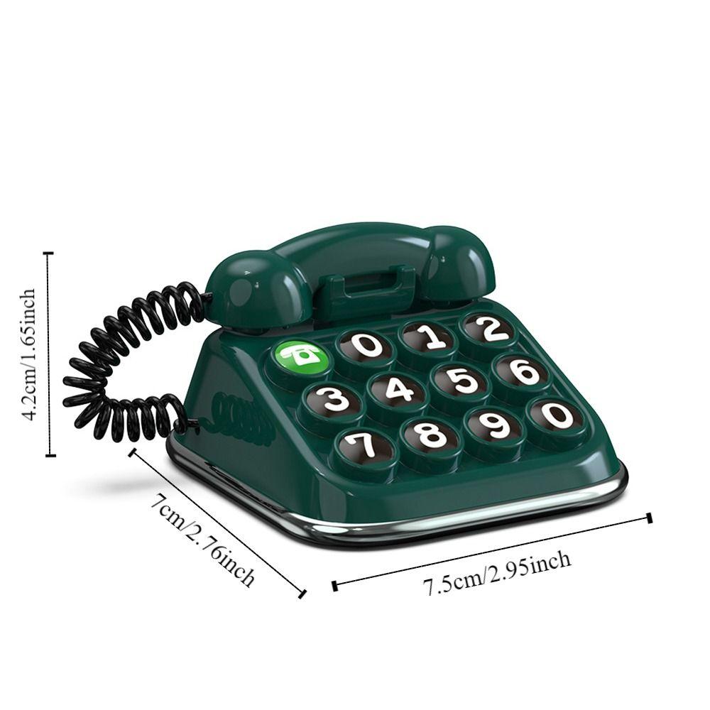 Typewriter Car Dashboard Ornament Retro Car Phone Number Sign Car License Plate Number Gifts