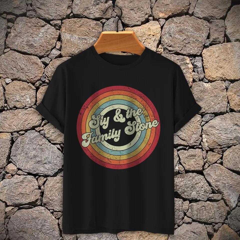 Sly And the Family Stone Tribut Sly Stone Cotton Tee Shirt S-5XL Unisex T-Shirt XXXXL