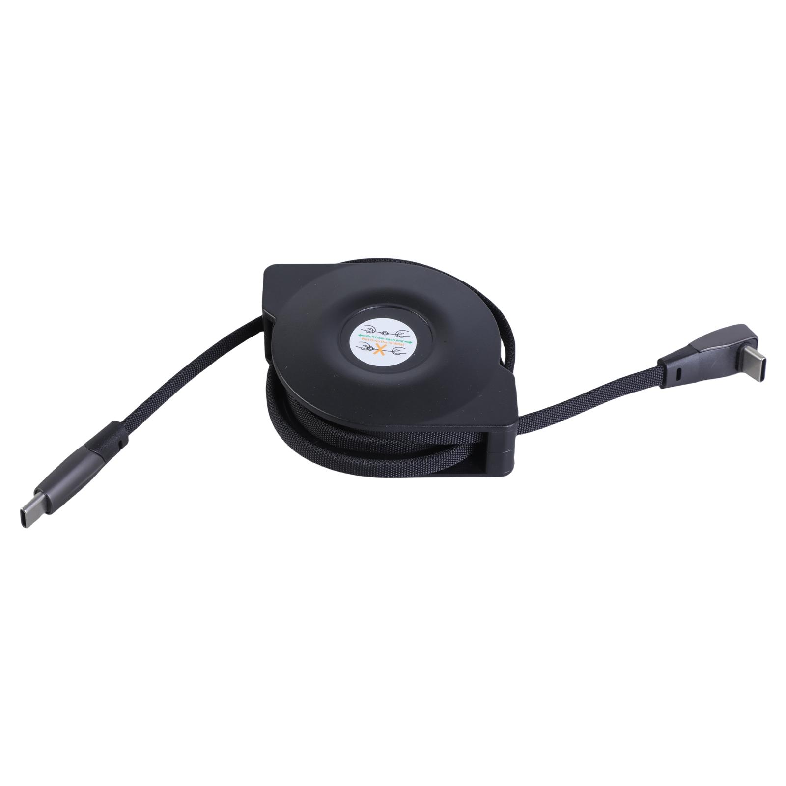 

90 Degree Type C PD65W Charging Cable Ideal For Smartphones Tablets Laptops And Gaming Devices 1