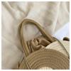 2026 Women's Color Block Straw Woven Beach Bag - Stylish, Elegant & Versatile Shoulder Tote