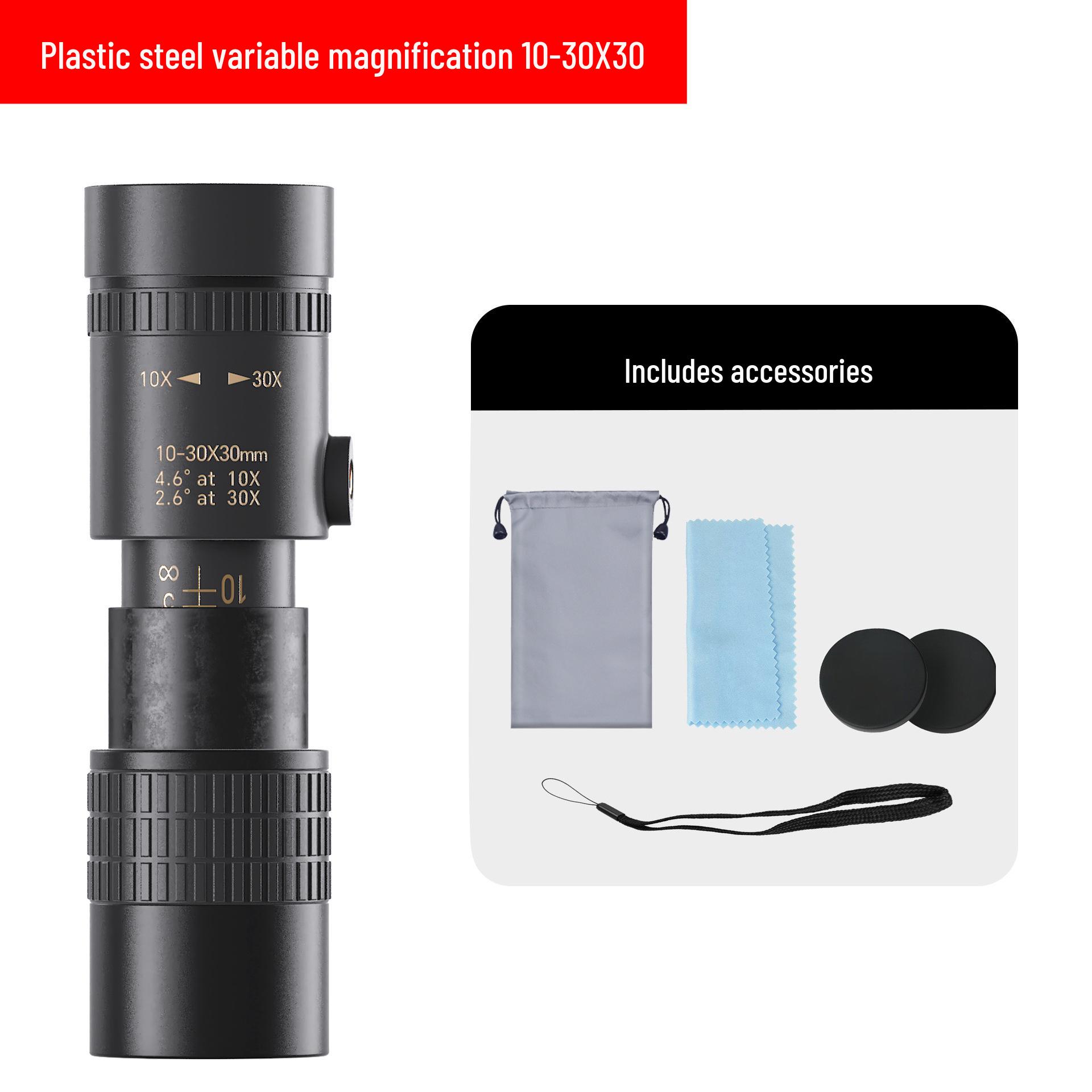 

10-300×40 High-Power HD Variable Monocular Telescope for Mobile Photography