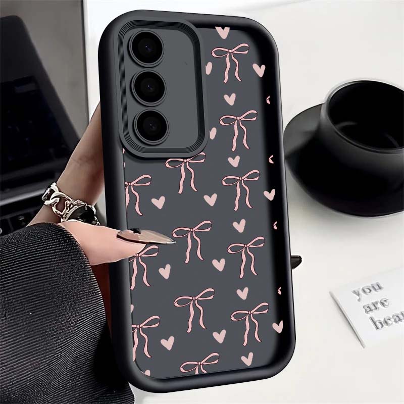 Phone Case For Infinix GT 30 20 Pro Note 50 40 40S 30Pro Plus Smart 10 8 9 Hot 60 50PRO Silicone Love Bowknot Cover