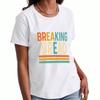 Bawełniany T-shirt Unisex w Kształcie Chleba, Czysta Bawełna, Wysokiej Jakości Nadruk, Trwały, Codzienny i Modny. Okrągły chleb Graficzny T-shirt, Stylowy I Wygodny