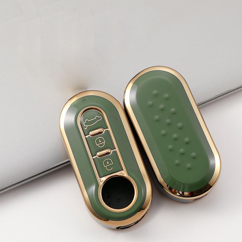 TPU Key Case Remote Fob Car Key Cover for Peugeot Boxer for Citroen Jumper for Fiat 500 Panda Ducato 500L Punto Lancia Musa
