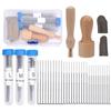 34Pcs/Set Creative Felting Needles with Bottle Felting Starter Kit  Fabric Materials Accessories