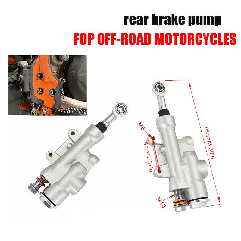 For EXC XCW SX TC FE Pit Dirt Bike Rear Brake Front Pump Motorcycle Rear Hydraulic Brake Master Cylinder Pump