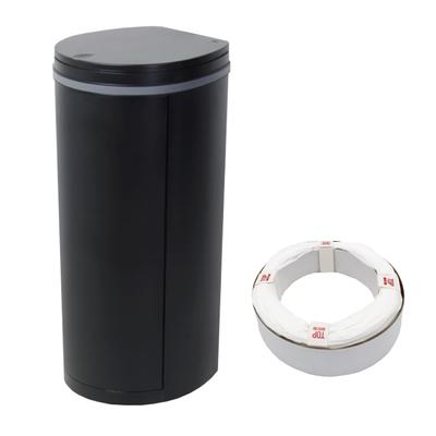 Odpadkový koš na pleny 21 l s 1 vyhrazeným pro kojení černá kazeta DEO/PAIL, deodorační, deodorační, antibakteriální, kojenecká, péče,