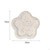 Decorative Tray Creative Shape Home Decor White Matte Jewelry Vanity Countertop Organizer