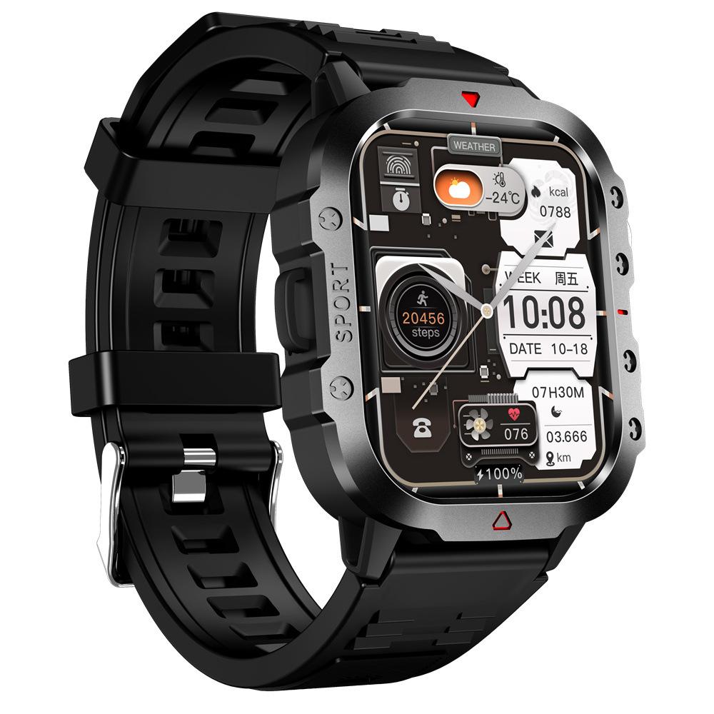 Smart Watch with Flashlight Ultra Bluetooth Call Information Reminder Sports Watch